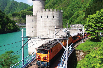 黒部峡谷鉄道トロッコ電車